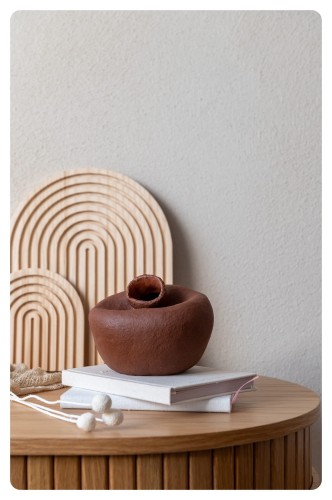 Wazon ceramiczny Cavo w aranżacji wnętrza