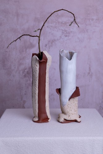 Wazon ceramiczny ręcznie wykonany