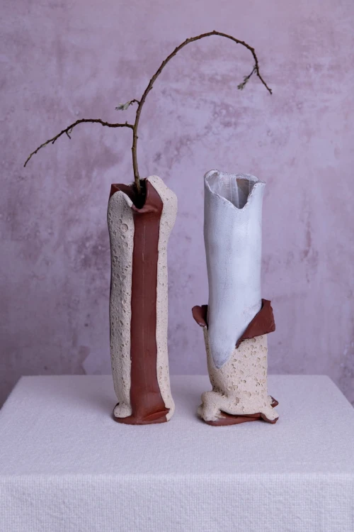 Wazon ceramiczny ręcznie wykonany
