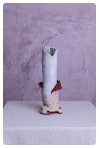 Wazon ceramiczny Kora II – widok z przodu