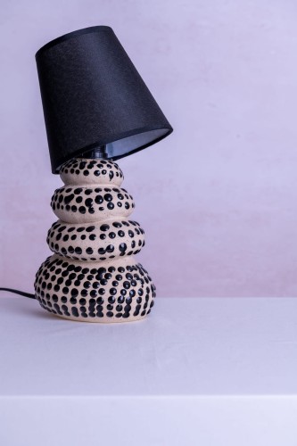 Ceramiczna lampa nocna